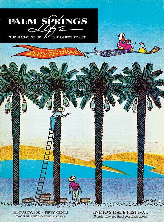 Palm Springs Life Cover Print - 1962 February - Destination PSP