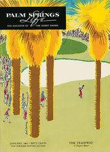Palm Springs Life Cover Print - 1962 January