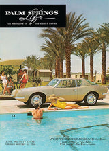 Palm Springs Life Cover Print - 1962 June