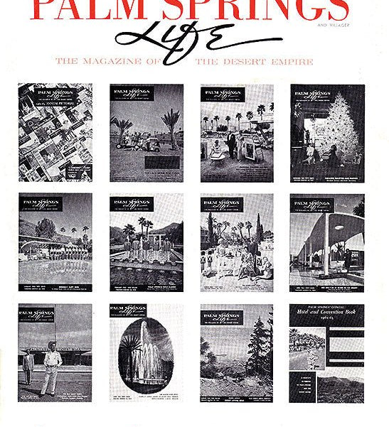 Palm Springs Life Cover Print - 1963 Annual Pictorial - Destination PSP