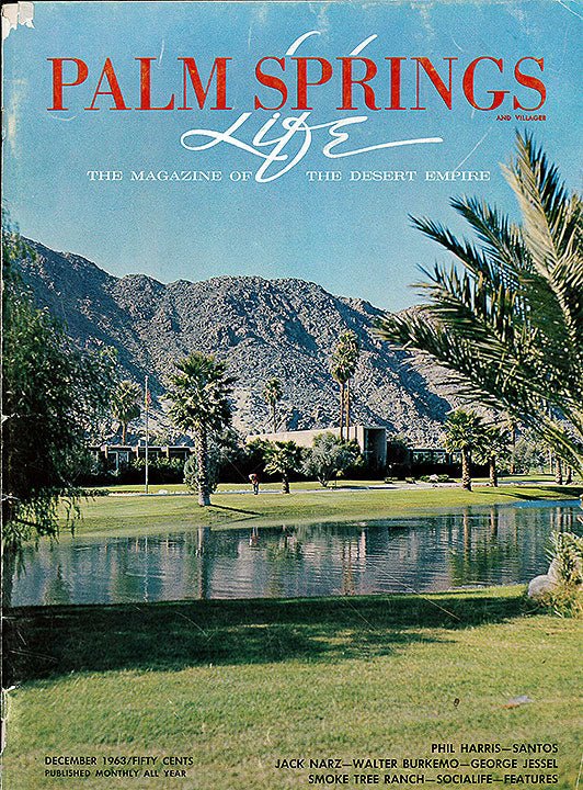 Palm Springs Life Cover Print - 1963 December - Destination PSP