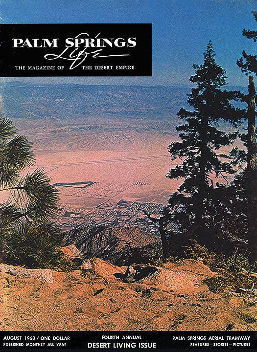 Palm Springs Life Cover Print - 1963 Desert Living - Destination PSP