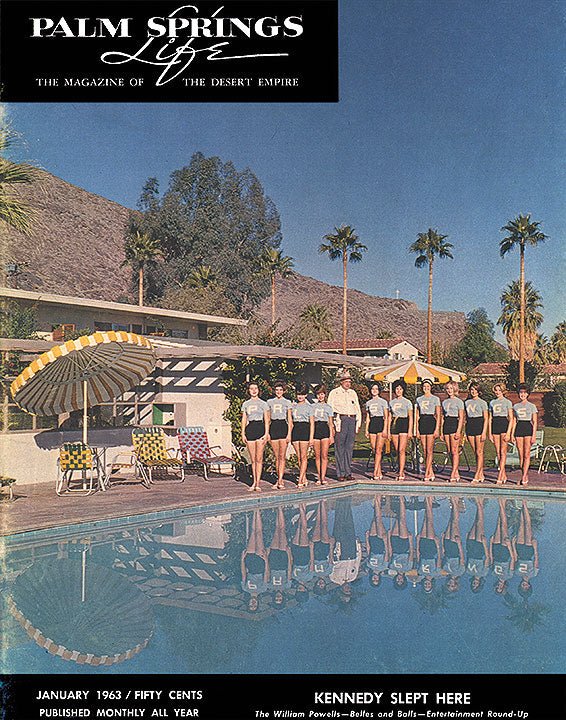 Palm Springs Life Cover Print - 1963 January - Destination PSP