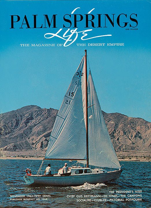 Palm Springs Life Cover Print - 1963 November - Destination PSP