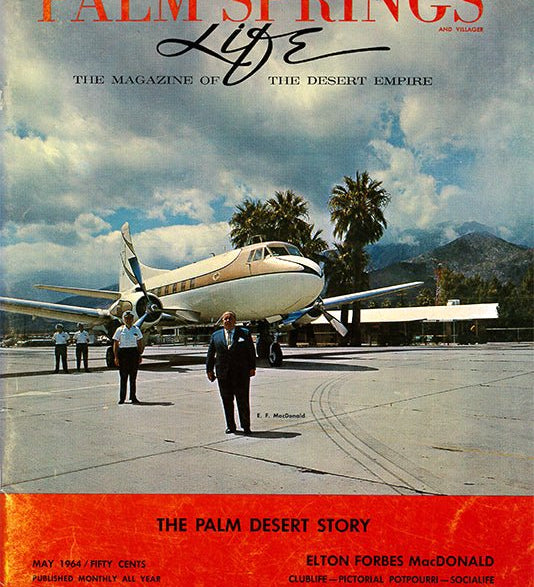 Palm Springs Life Cover Print - 1964 May - Destination PSP
