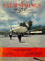 Palm Springs Life Cover Print - 1964 May