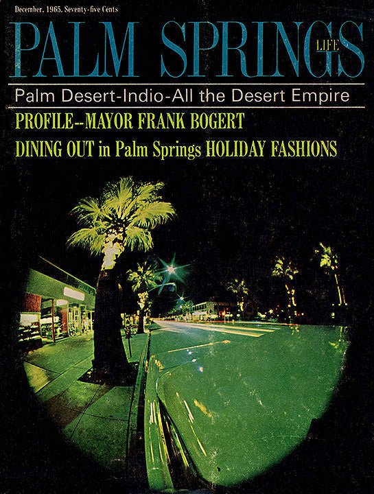 Palm Springs Life Cover Print - 1965 December - Destination PSP