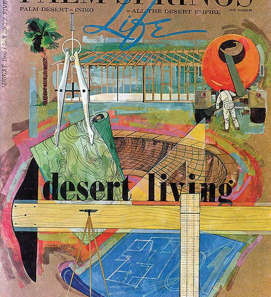 Palm Springs Life Cover Print - 1965 Desert Living - Destination PSP