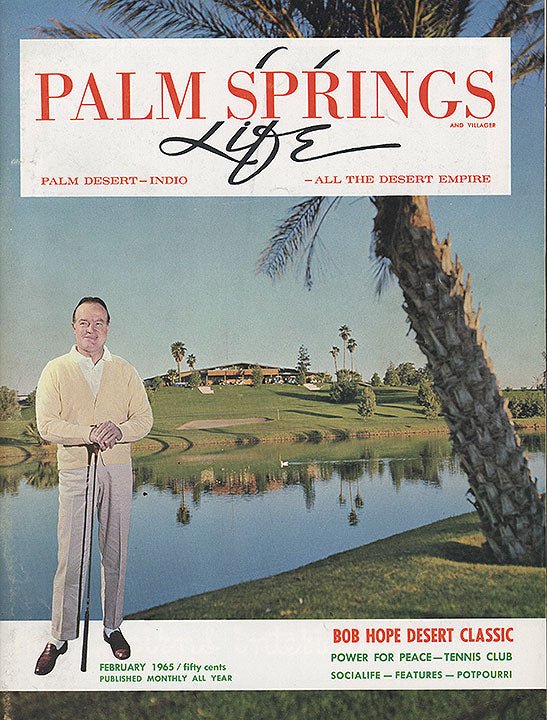 Palm Springs Life Cover Print - 1965 February - Destination PSP