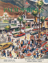 Palm Springs Life Cover Print - 1965 January