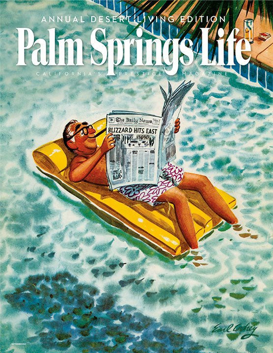 Palm Springs Life Cover Print - 2014 Desert Living - Destination PSP