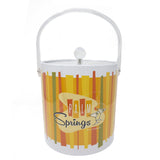 Palm Springs Martini Ice Bucket - Orange