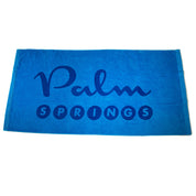 Palm Springs Pool Towel - Aqua - Destination PSP
