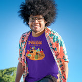 Palm Springs Pride Unisex T-shirt by Shag - Team Purple