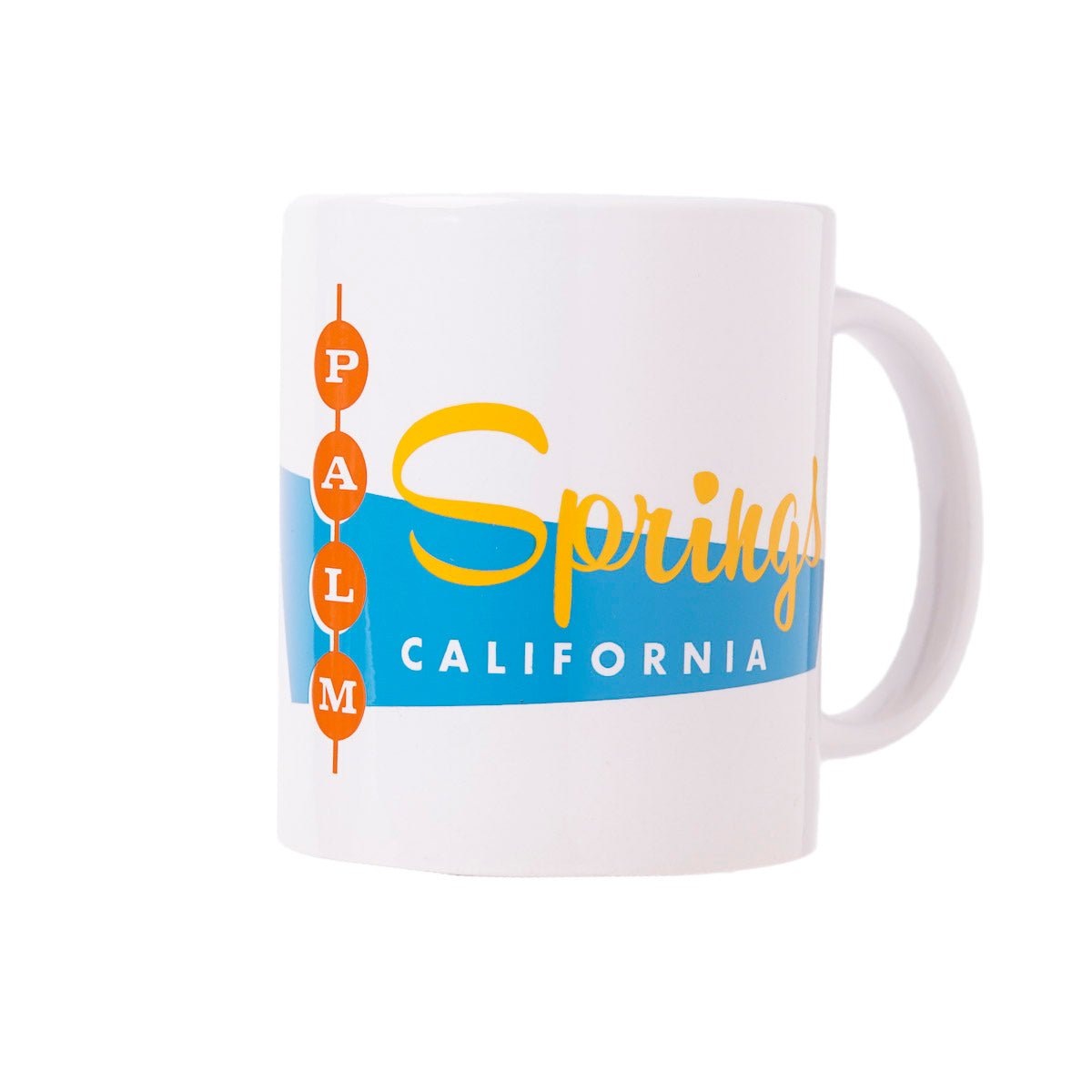 Palm Springs Retro Diner Design Coffee Mug - Destination PSP