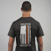 Palm Springs Search and Rescue Unisex T-Shirt - Black - Destination PSP