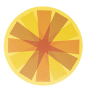 Pinwheel Vinyl Coaster Set of 8 - Yellow - Destination PSP