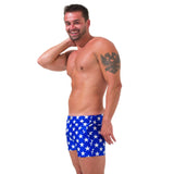Rafa Blue White Stars Swim Trunk