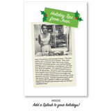 Retro Vintage Ad Holiday Card - Joan Crawford