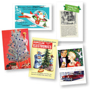 Retro Holiday Card Set - Vintage Ads - Destination PSP