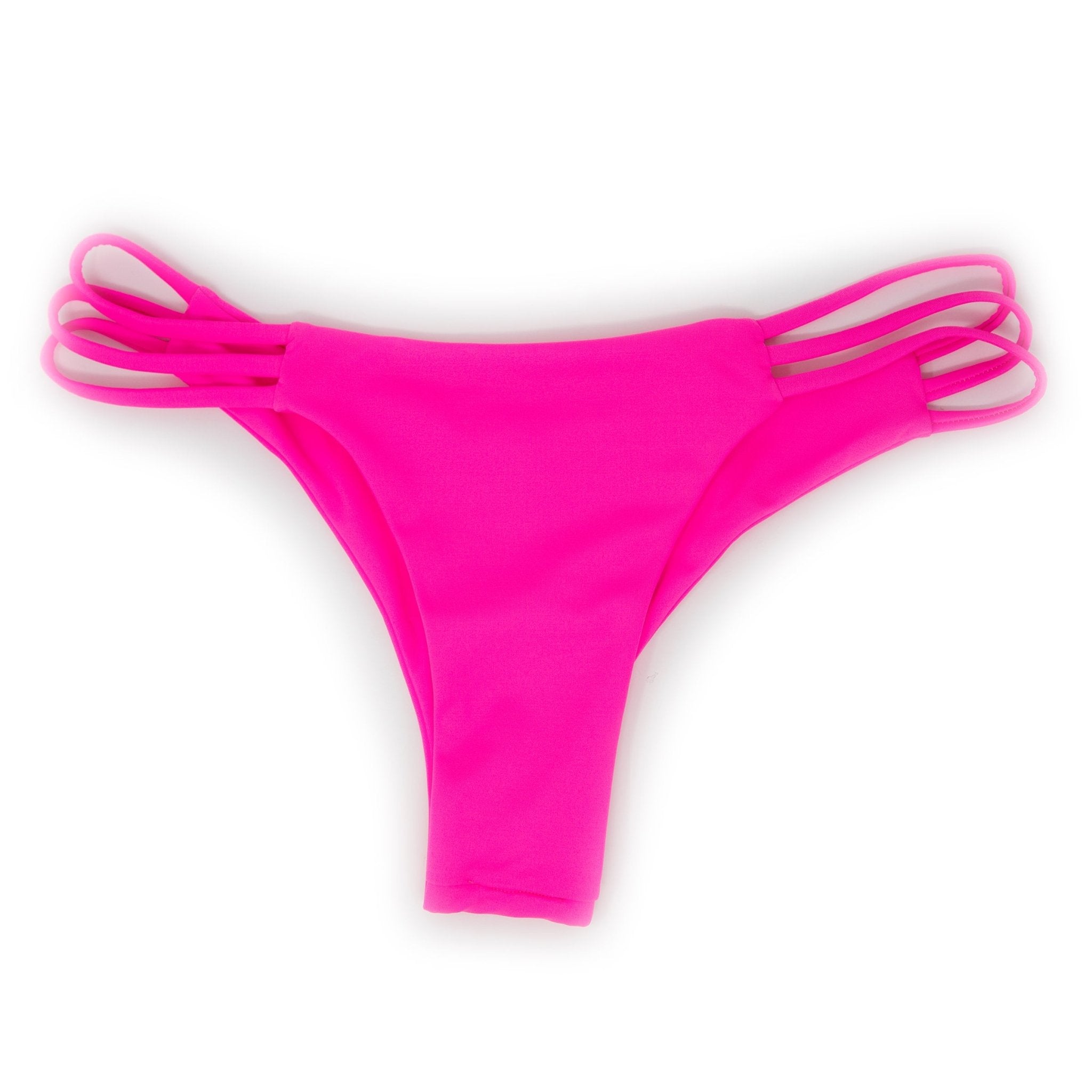 Seaweeds Famous Pink Strappy Cheeky Minimum Coverage Bottom - Destination PSP