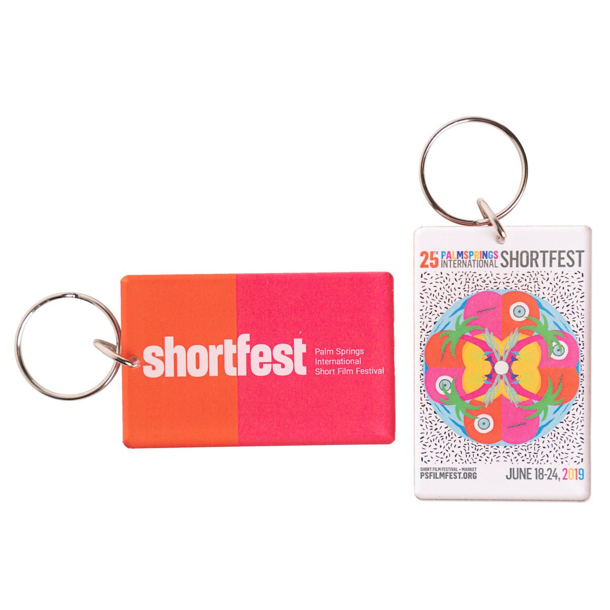 ShortFest 2019 Acrylic Key Chain Tag / Key Ring - Destination PSP
