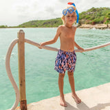 Snapper Rock Fish Frenzy Volley Board Shorts