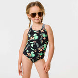 Snapper Rock Neon Rainforest Sustainable X Back Swimsuit