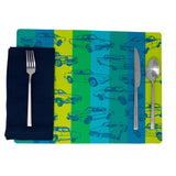 Traffic Jam Placemat - Blue