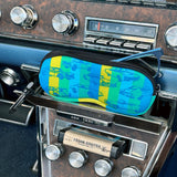 Traffic Jam - Vintage Car Design Neoprene Glasses Case