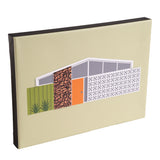 Twin Palms House Canvas Print