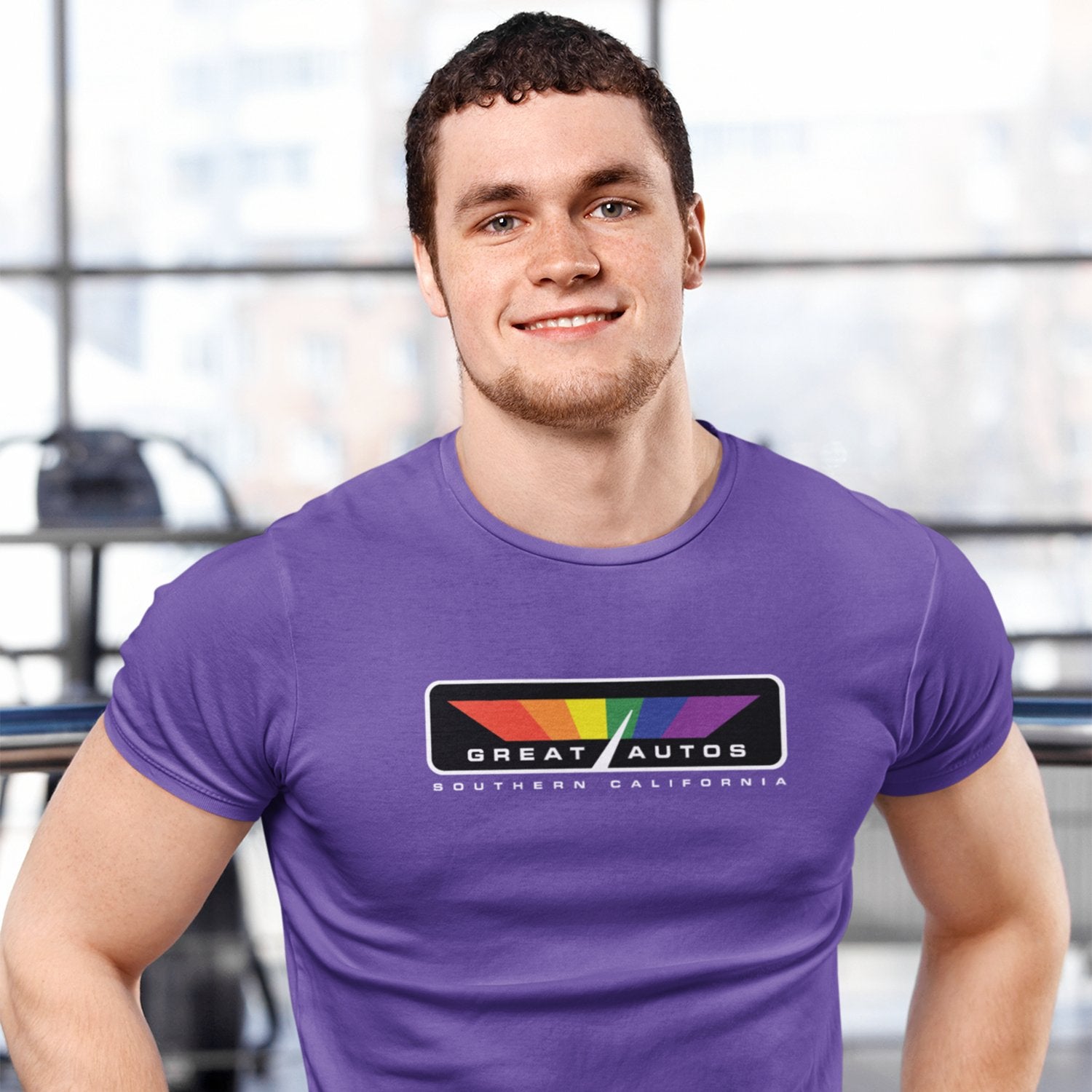 Unisex T-shirt - Great Autos - Royal Purple - Destination PSP