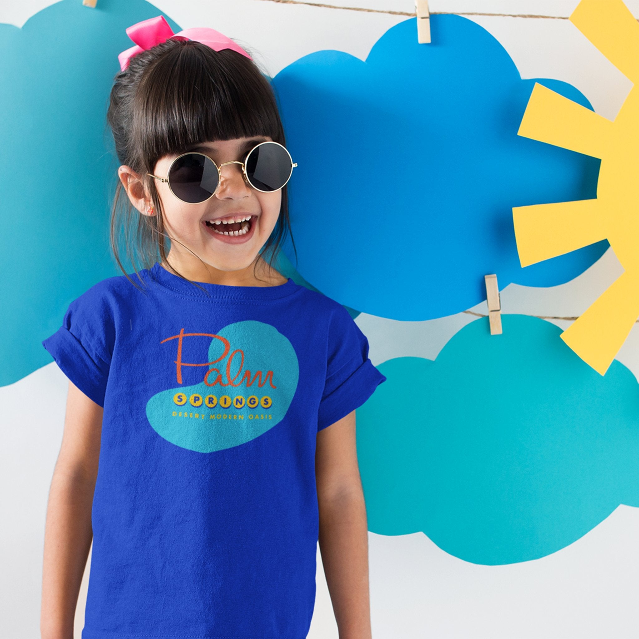 Unisex T-shirt Kids - Pool Design - Lapis - Destination PSP