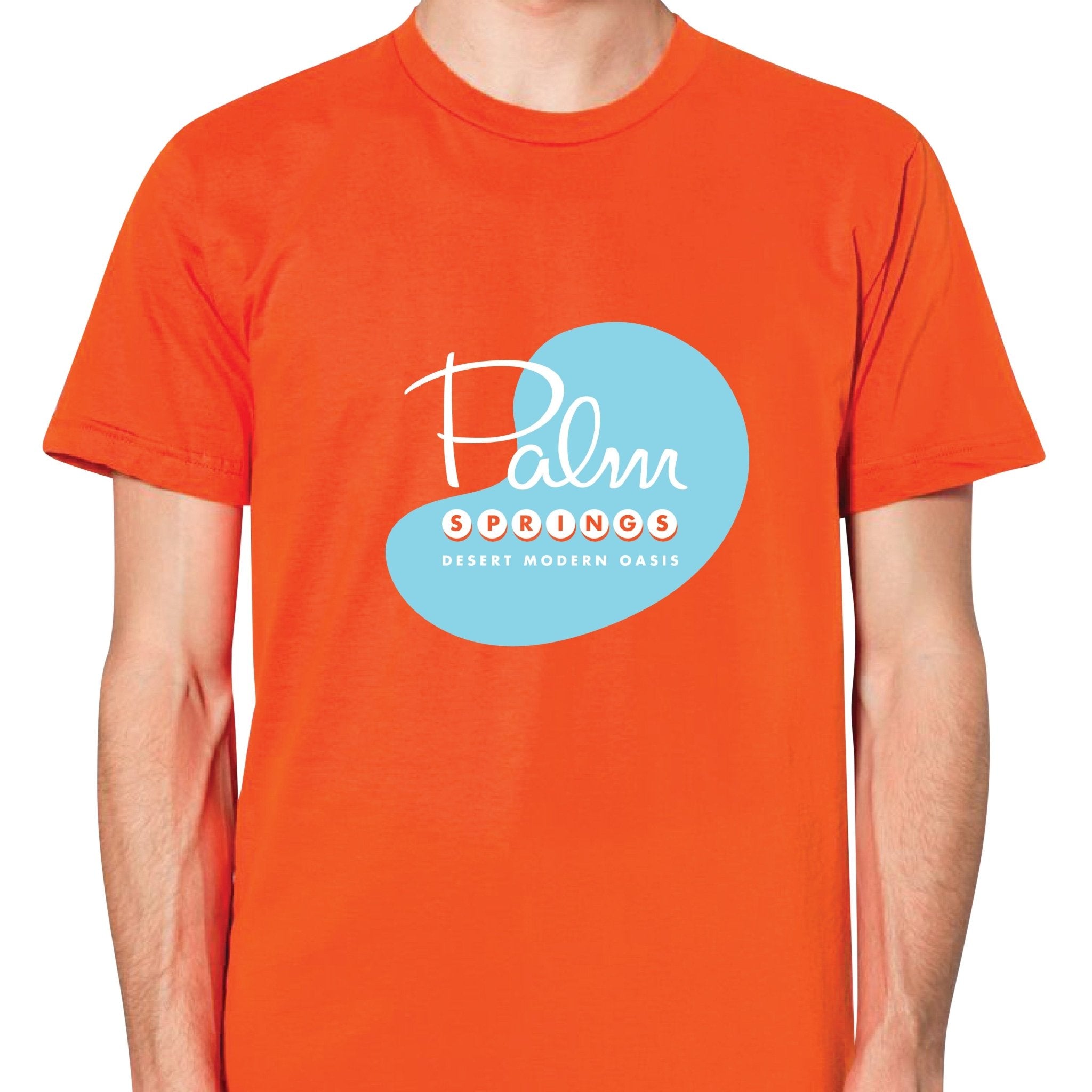 Unisex T-shirt - Pool- Orange - Destination PSP