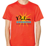 Unisex T-shirt - Palm Springs Starburst - Orange