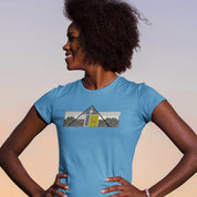 Unisex T-shirt - Swiss Miss House -Ocean Blue - Destination PSP