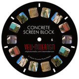 View Modernism Stereoscopic Reel - Concrete Screen Block