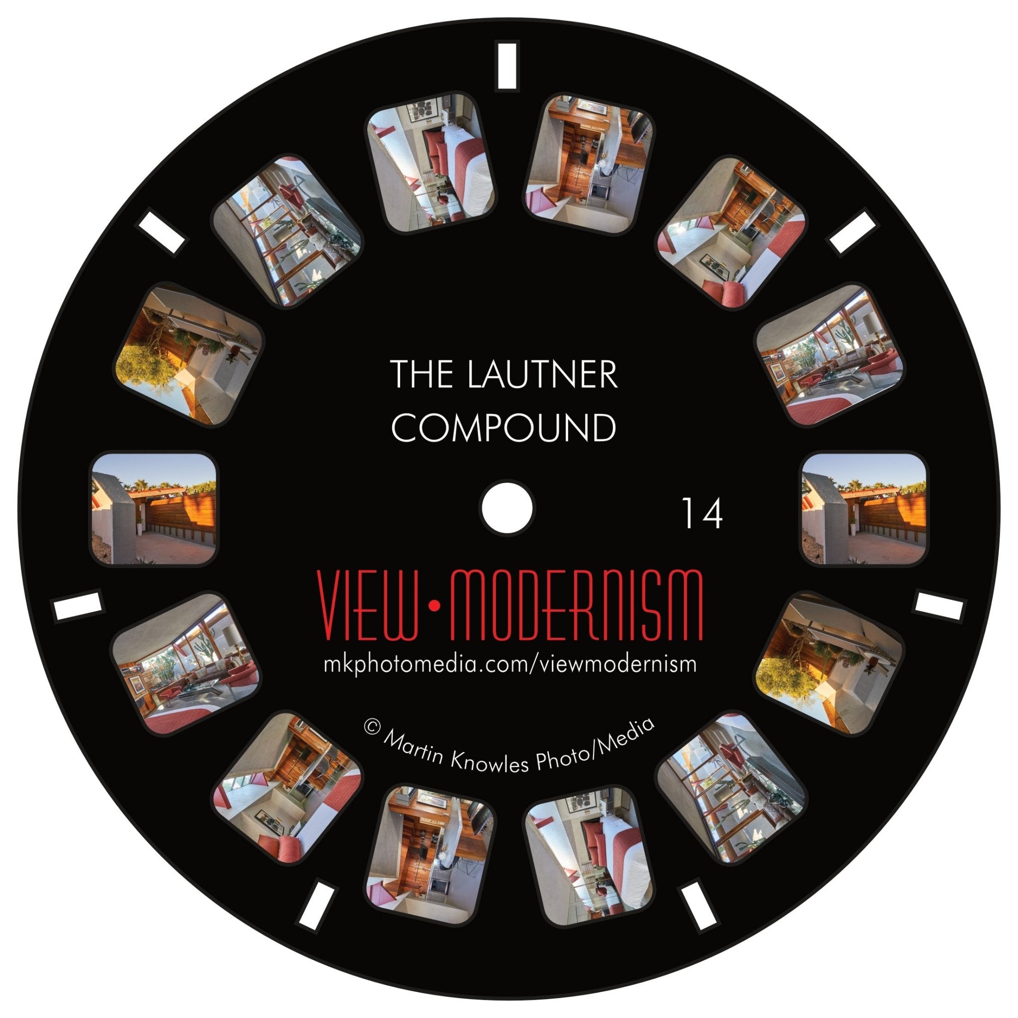 View Modernism Stereoscopic Reel - Lautner Compound - Destination PSP