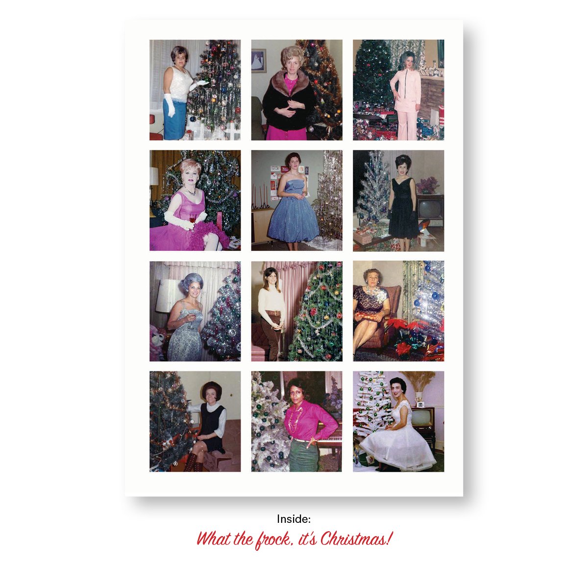 Vintage Holiday Humor Card Set - Destination PSP