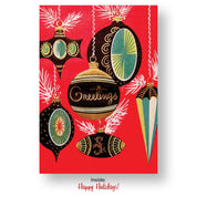 Vintage Ornaments Holiday Card Set - Destination PSP