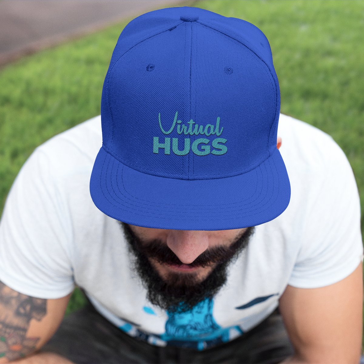 Virtual Hugs Cap - Blue - Destination PSP
